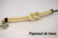 Bratara Navy Square Knot 1